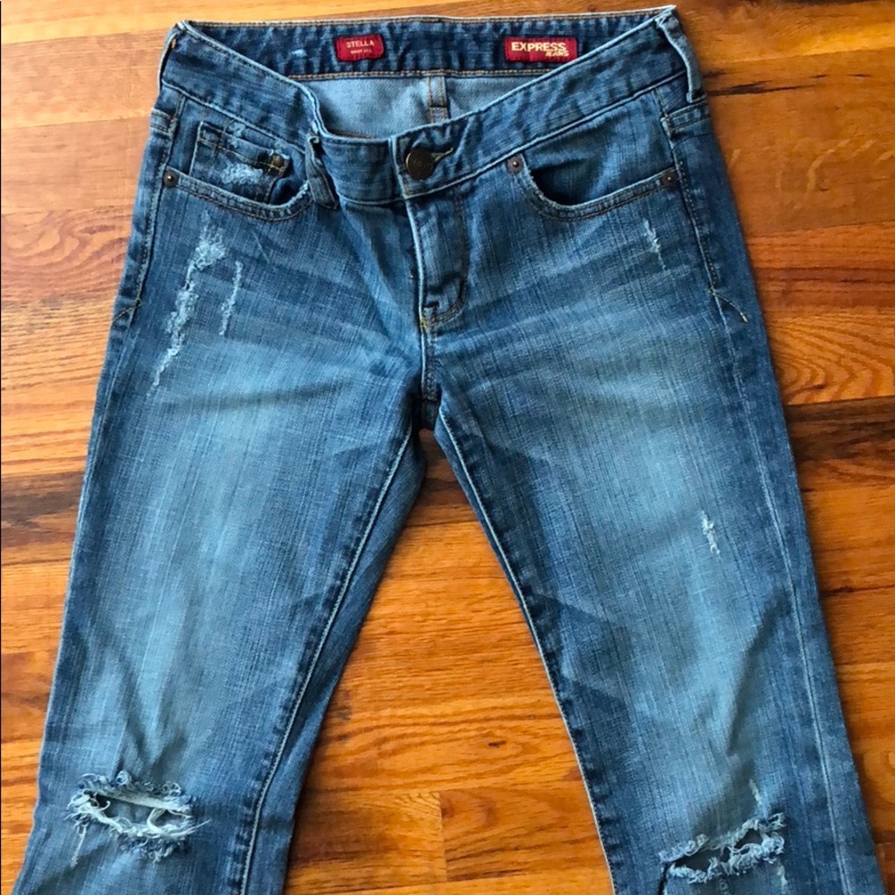 Express jeans. Stella bootleg
